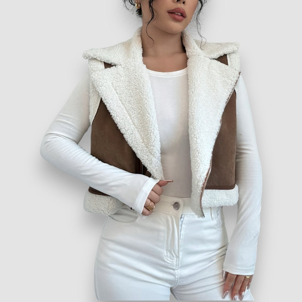 Lior | Zip-Up Teddy Weste