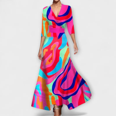 Alma - Damenkleid mit stilvollem Ärmeldesign