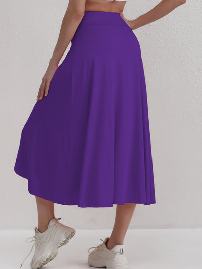 Sportlicher Damenrock mit hohem Bund & Asymmetrischem Schnitt – Alexia