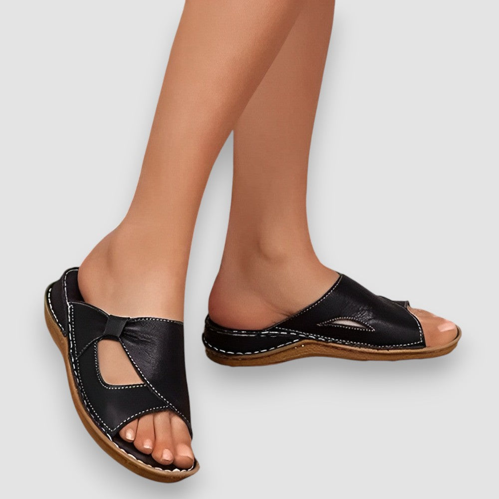 Stella | Orthopädische Ledersandalen