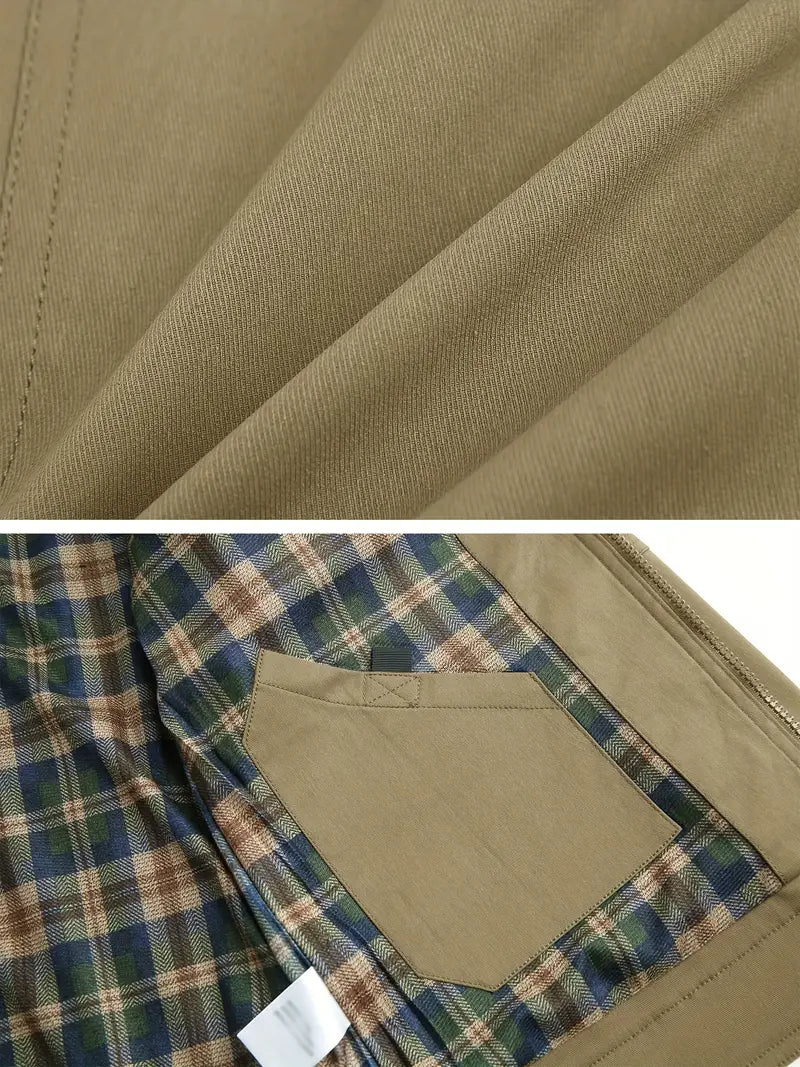 Robuste und wetterfeste Herren Outdoor Jacke aus Nylon