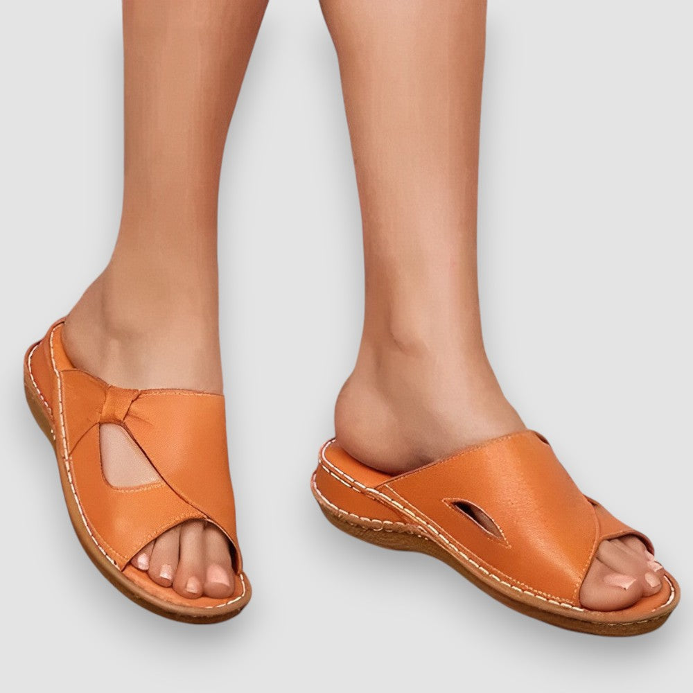 Stella | Orthopädische Ledersandalen