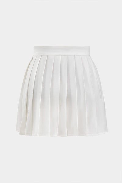 Fritzi | Edles Samt-Top mit Plisseerock