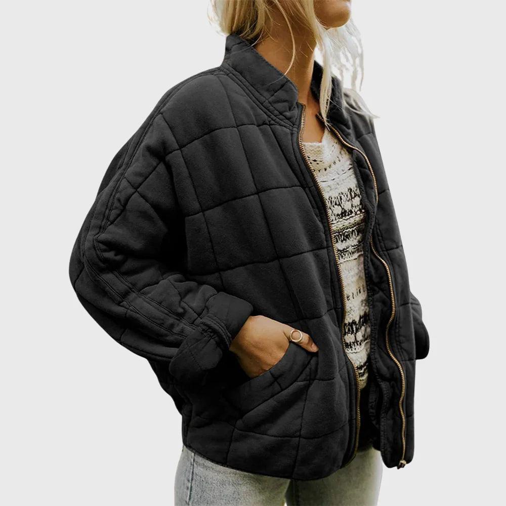 Damen Steppjacke mit Taschen