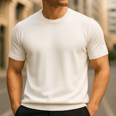 Darian – Edles Kaschmir T-Shirt Slim Fit