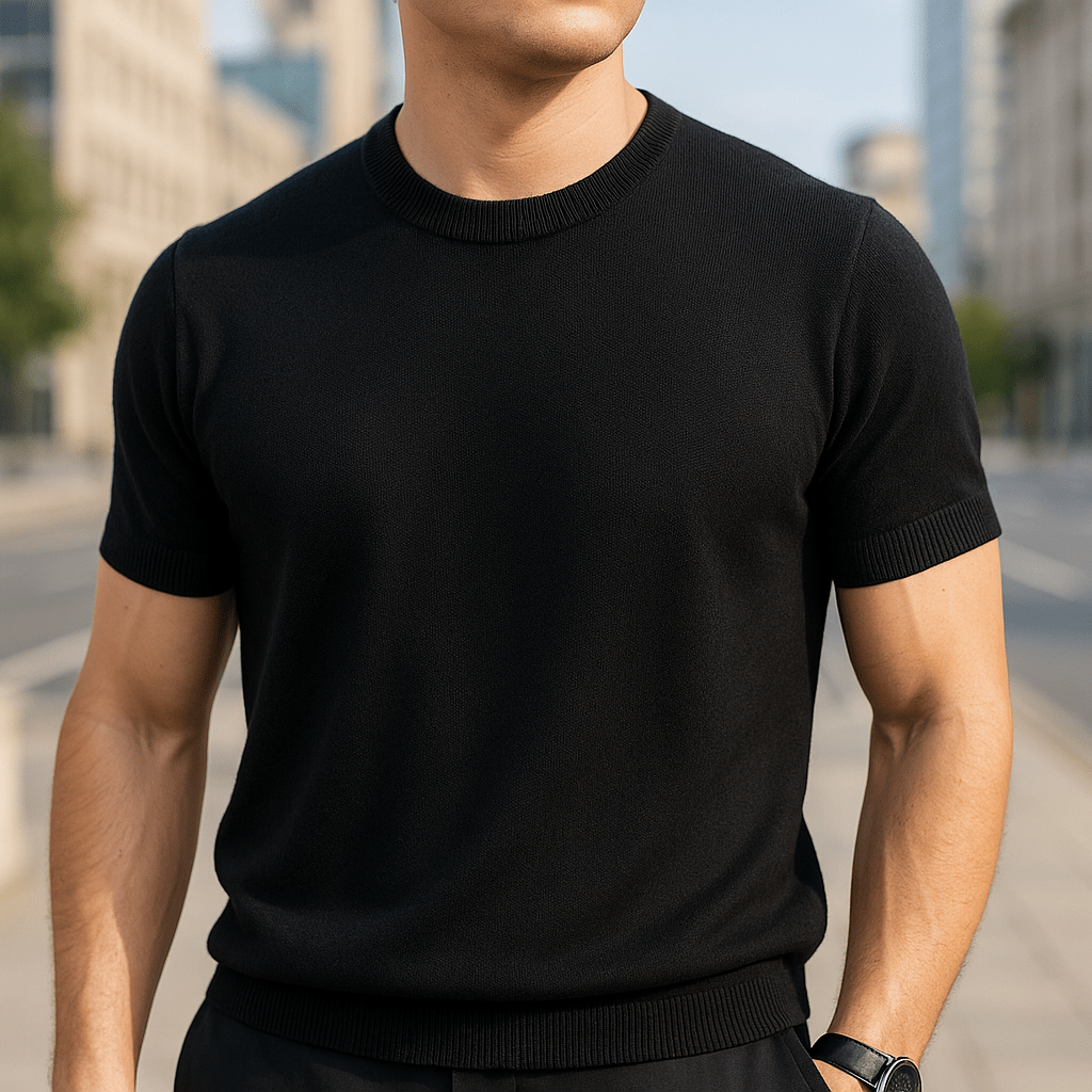 Darian – Edles Kaschmir T-Shirt Slim Fit