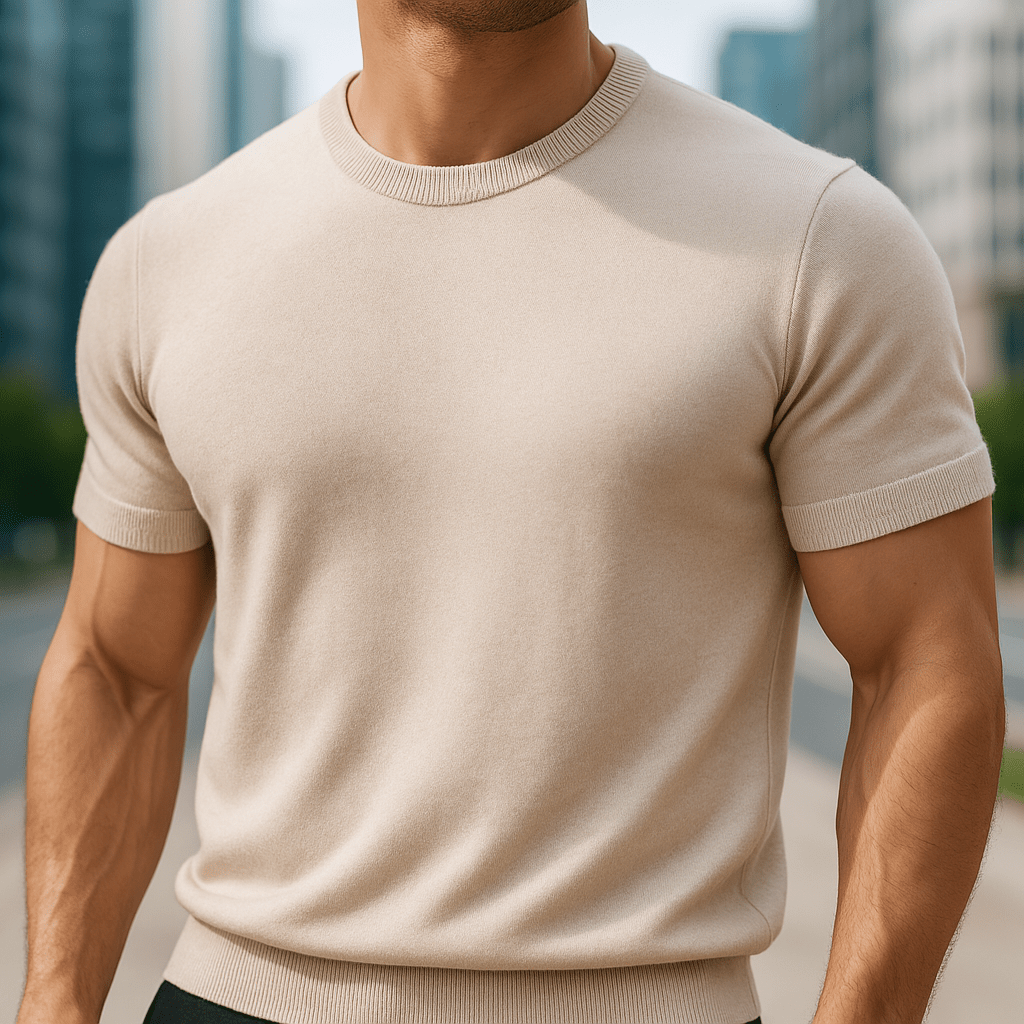Darian – Edles Kaschmir T-Shirt Slim Fit