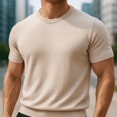 Darian – Edles Kaschmir T-Shirt Slim Fit