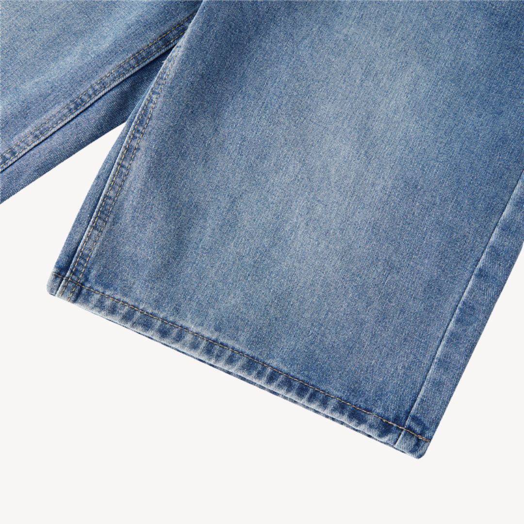 Darian - Lässige Baggy Jeans Shorts mit weitem Schnitt