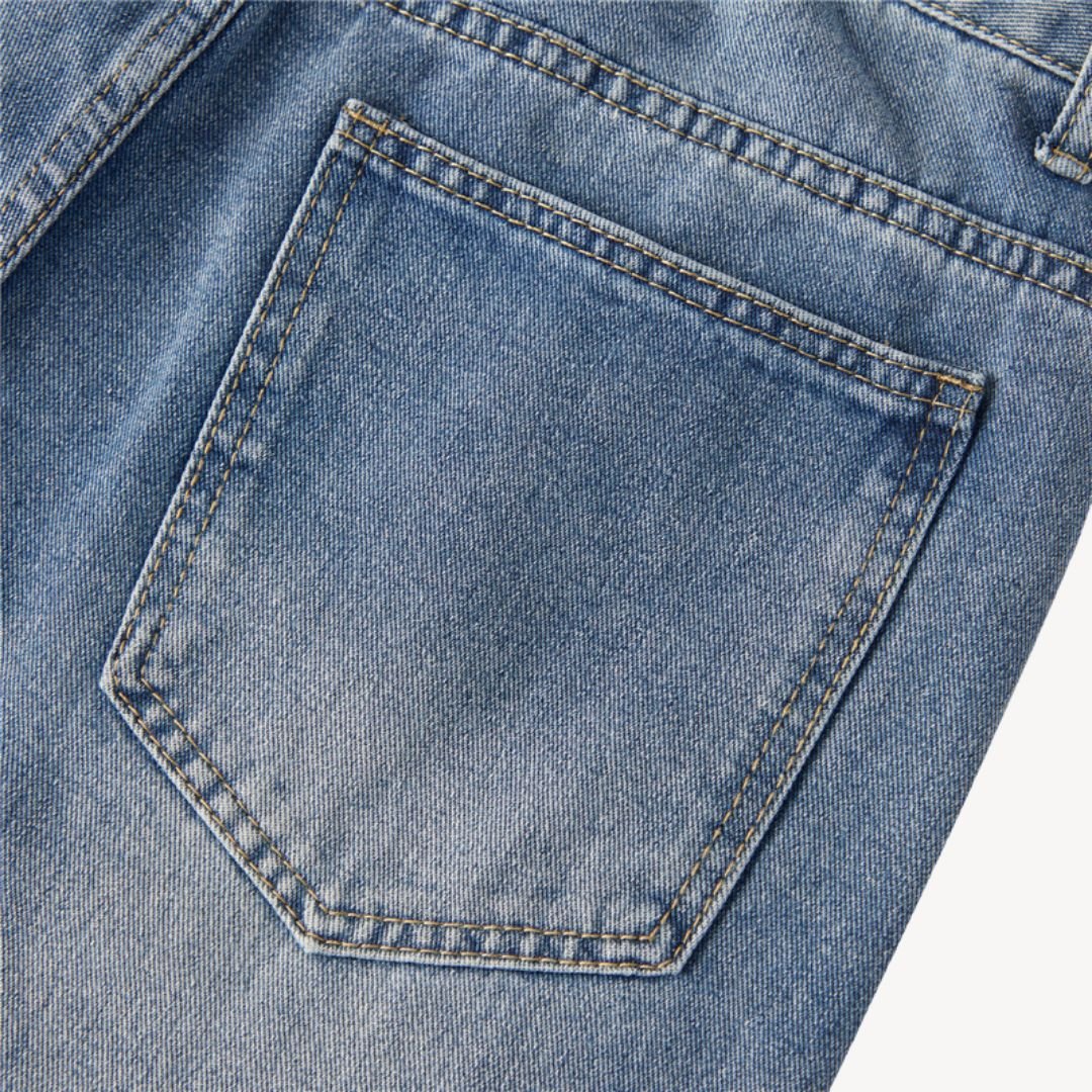Darian - Lässige Baggy Jeans Shorts mit weitem Schnitt
