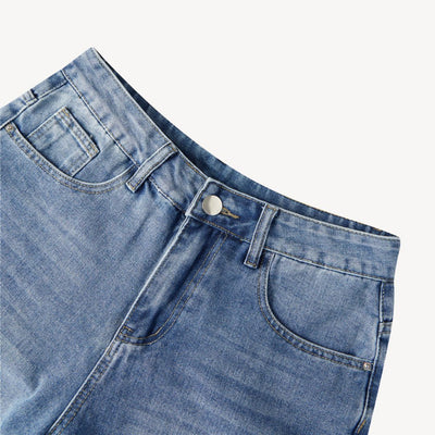 Darian - Lässige Baggy Jeans Shorts mit weitem Schnitt