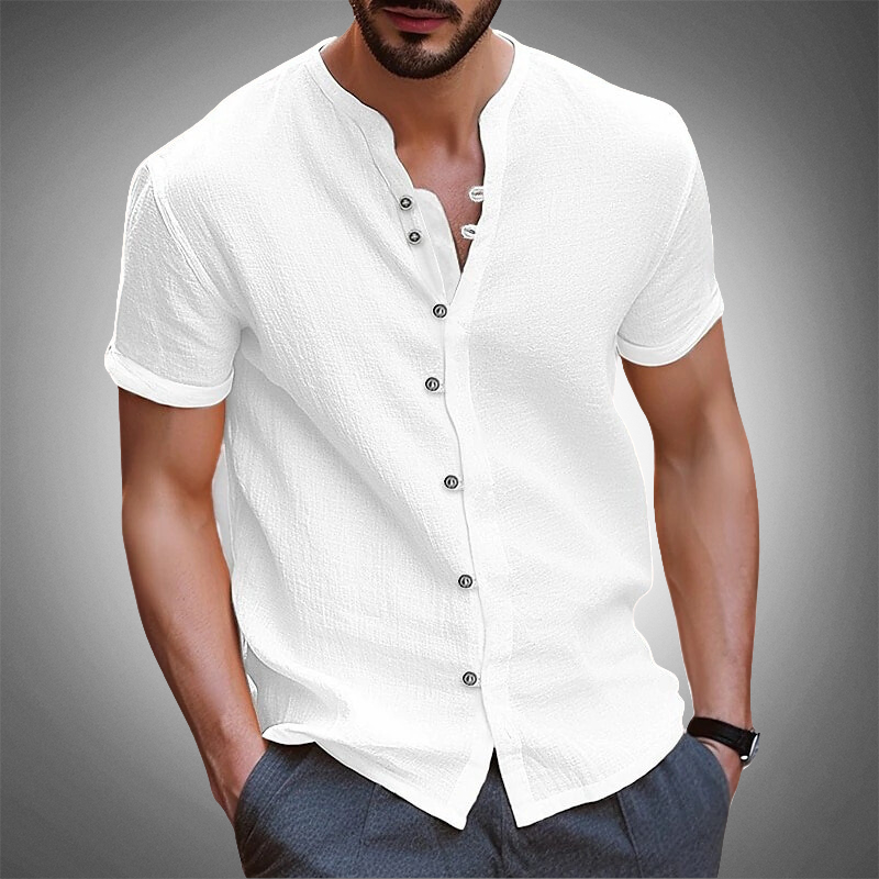 Sommerliches Casual Shirt für Herren - leicht und atmungsaktiv