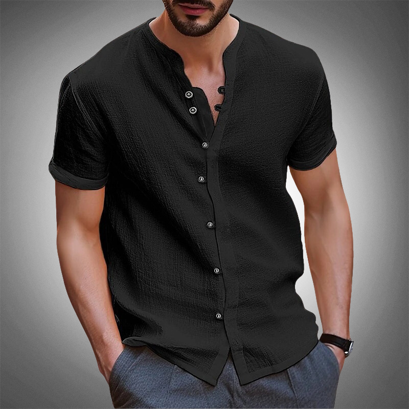 Sommerliches Casual Shirt für Herren - leicht und atmungsaktiv