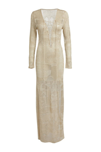 Greta | Transparentes Strandkleid