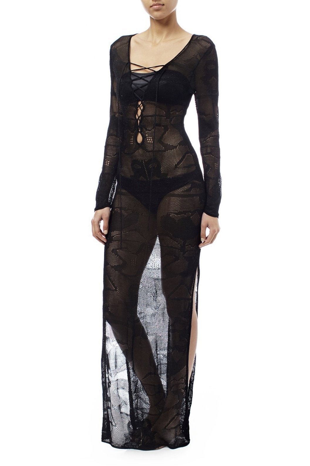 Greta | Transparentes Strandkleid