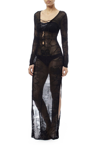 Greta | Transparentes Strandkleid