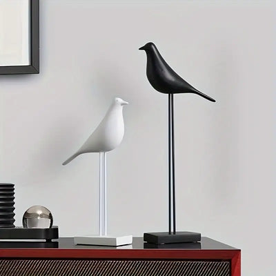 PerchForm – Minimalistische Dekorative Vogel Skulpturen Auf Ständer