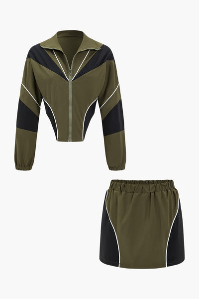 Frieda | Sportliches Zweiteiler-Set mit dynamischem Design