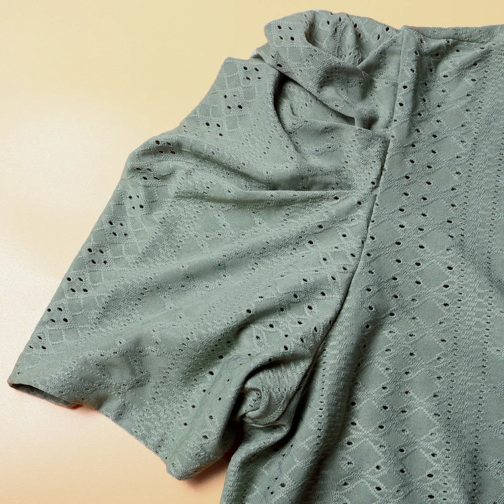 Cham - Plus Size Bluse Bequem Elegant