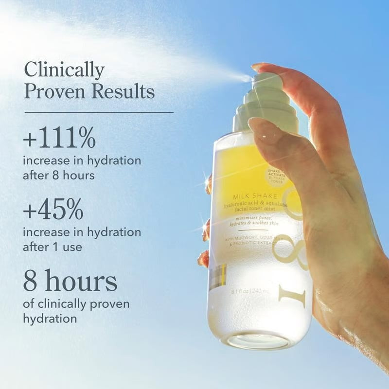 Hydratisierendes Milchshake-Toner-Spray
