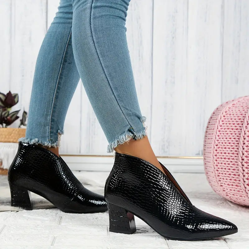 Stylische Stiefeletten Für Damen | Schlupfstiefel