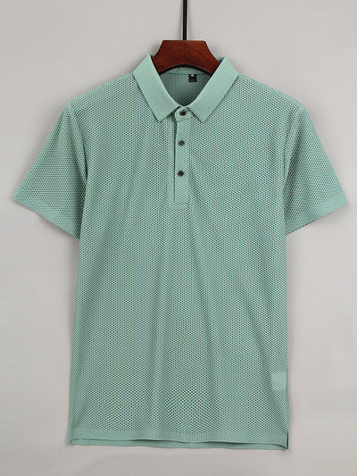 Hochwertiges Herren Poloshirt aus Seide