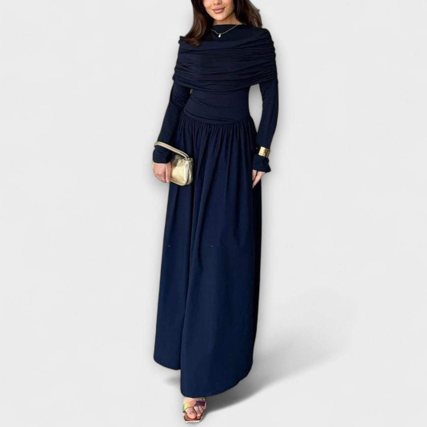 Jessica - Entspanntes Plisseekleid