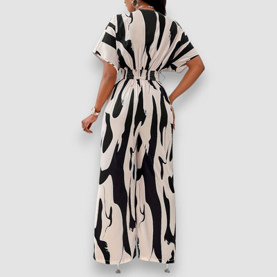 Victoria | Kurzärmeliger Jumpsuit