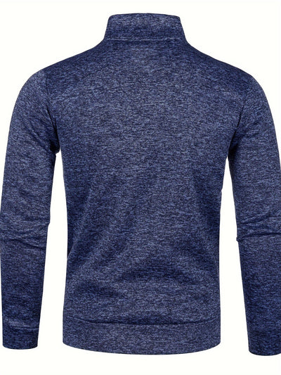 Grzegorz – Langärmelige Strickjacke Mit Reißverschluss