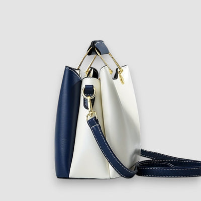 Lisa | Zweifarbige Handtasche