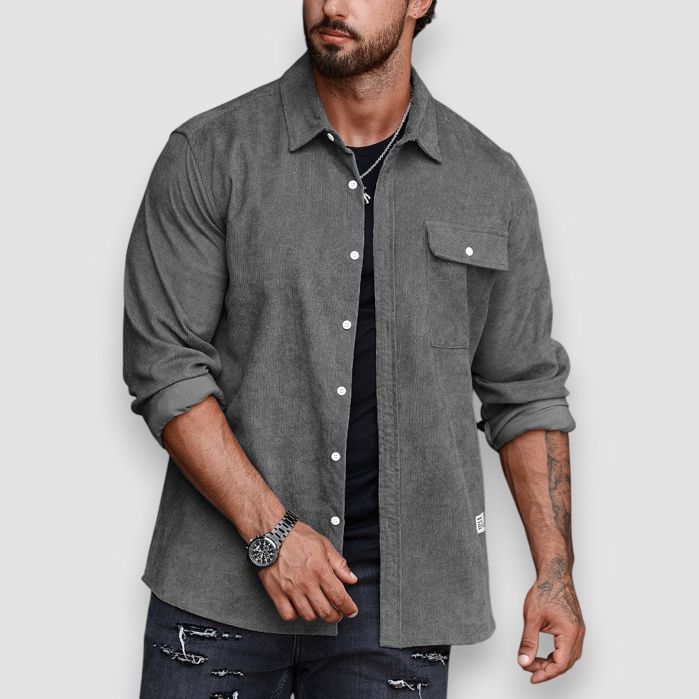 Lior | Button-Up Long Sleeve Shirt