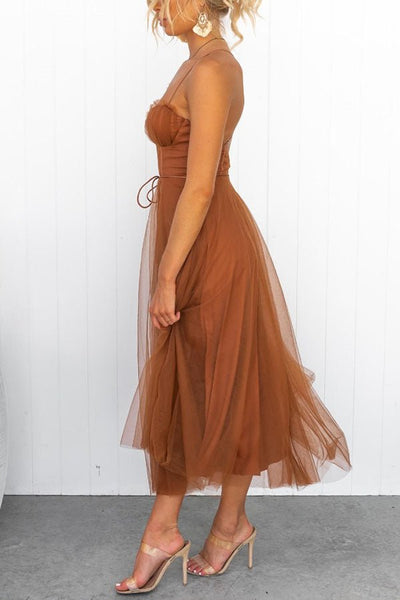 Eleni – Elegantes Maxi Kleid mit V-Ausschnitt