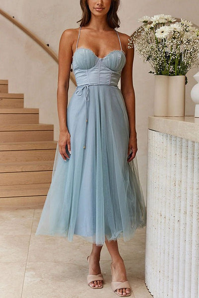 Eleni – Elegantes Maxi Kleid mit V-Ausschnitt