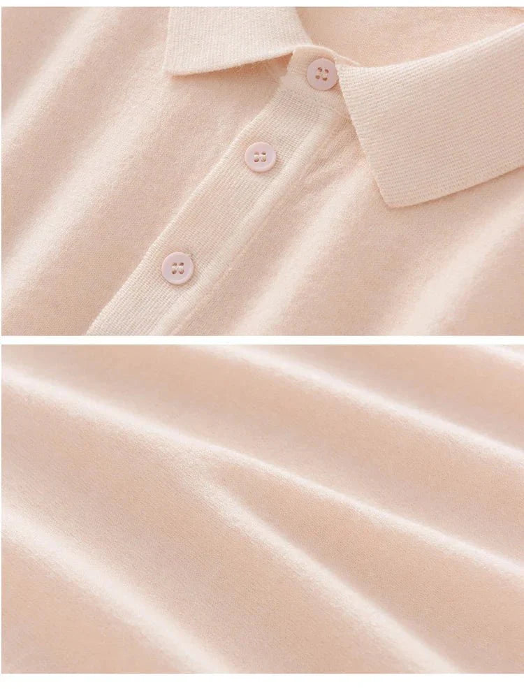 Elian – Edles Merino Polo Slim Fit Pullover