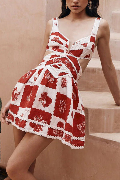 Evelina – Elegantes Cutout Minikleid