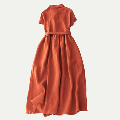 Evelina – Elegantes Maxi-Kleid im Literarischen Stil