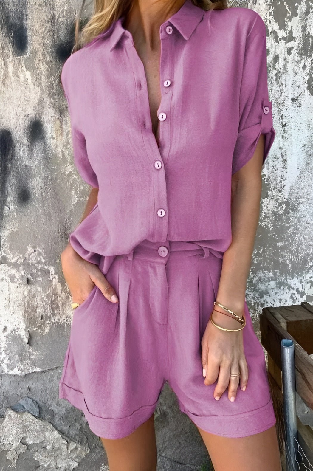 Evelina - Stilvolles zweiteiliges Set