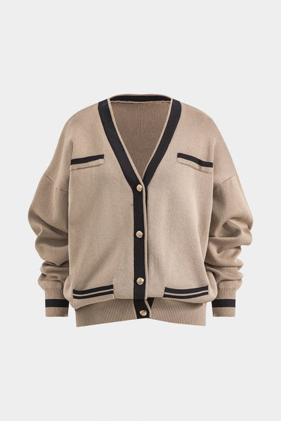 Marlene | Elegantes Strick-Set mit Cardigan & Rock