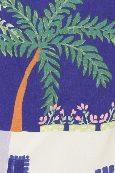 Nathalie Sommerset - Tropisch bedrucktes zweiteiliges Outfit mit entspannter Passform