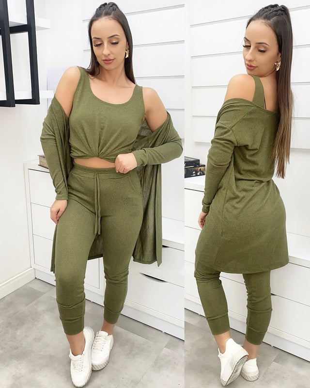 Maja - Elegantes Tricolor-Set für Frauen