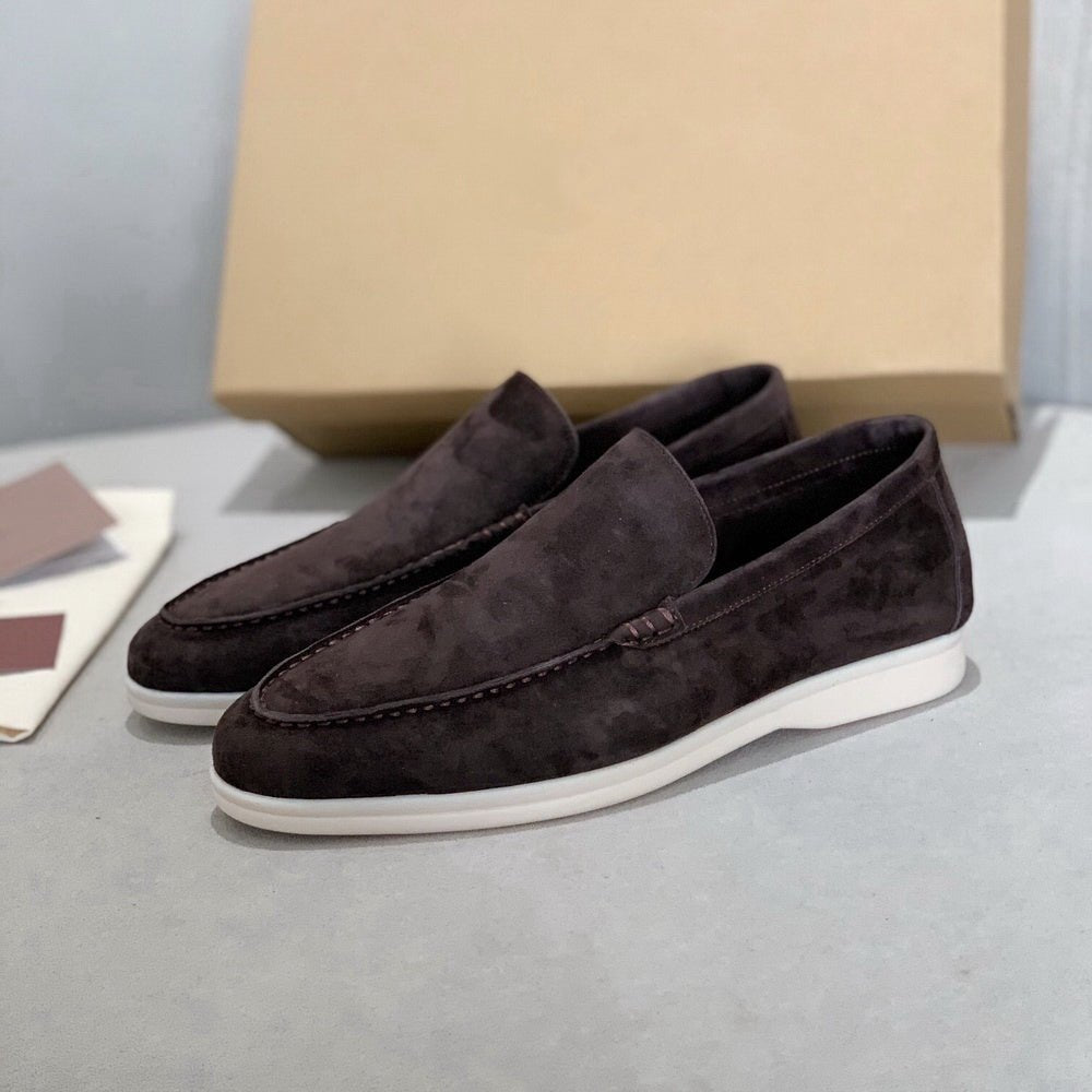 Fabian – Exklusive Wildleder Slip-Ons