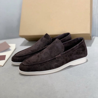 Fabian – Exklusive Wildleder Slip-Ons
