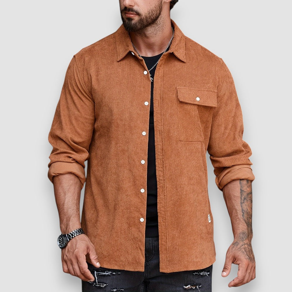 Lior | Button-Up Long Sleeve Shirt