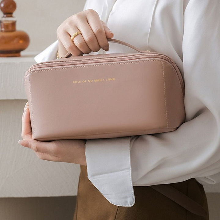Emma | Kosmetiktasche Damen – Eleganter Kulturbeutel für Make-up und Hautpflege