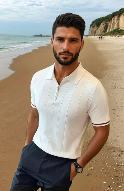 Felix - Klassisches Poloshirt mit edlem Kragen