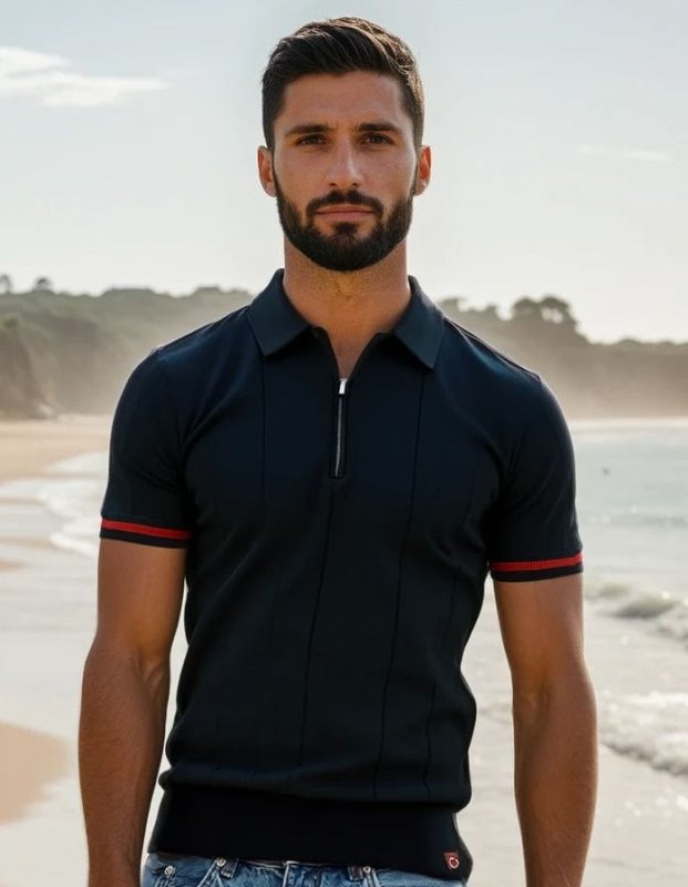 Felix - Klassisches Poloshirt mit edlem Kragen