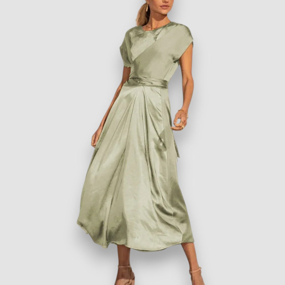 Beline | Glamouröses Satin-Kleid