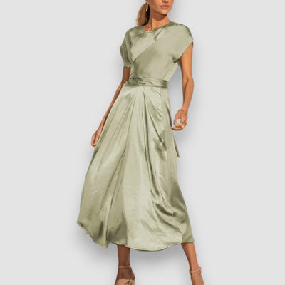 Beline | Glamouröses Satin-Kleid