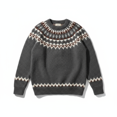 Lucas | Vintage Isländischer Pullover