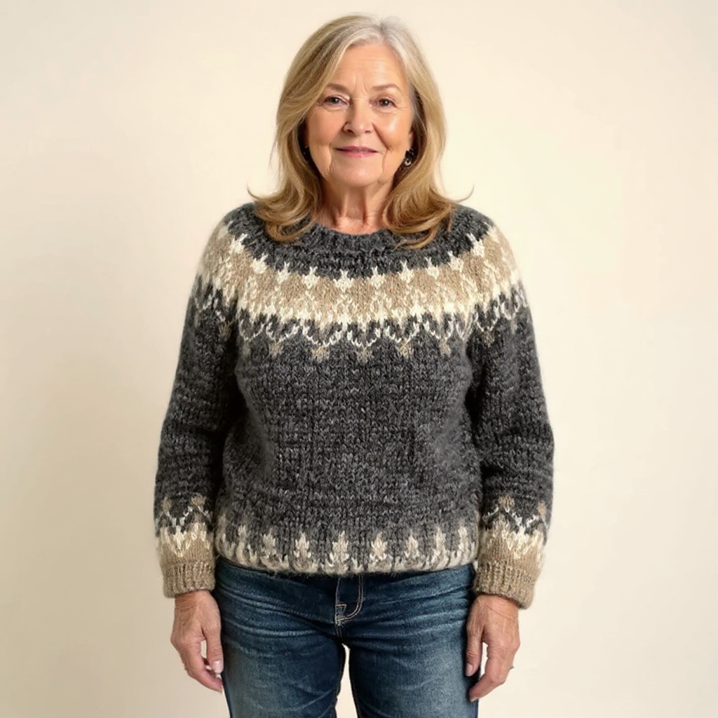 Lilyana | Vintage Islandpullover